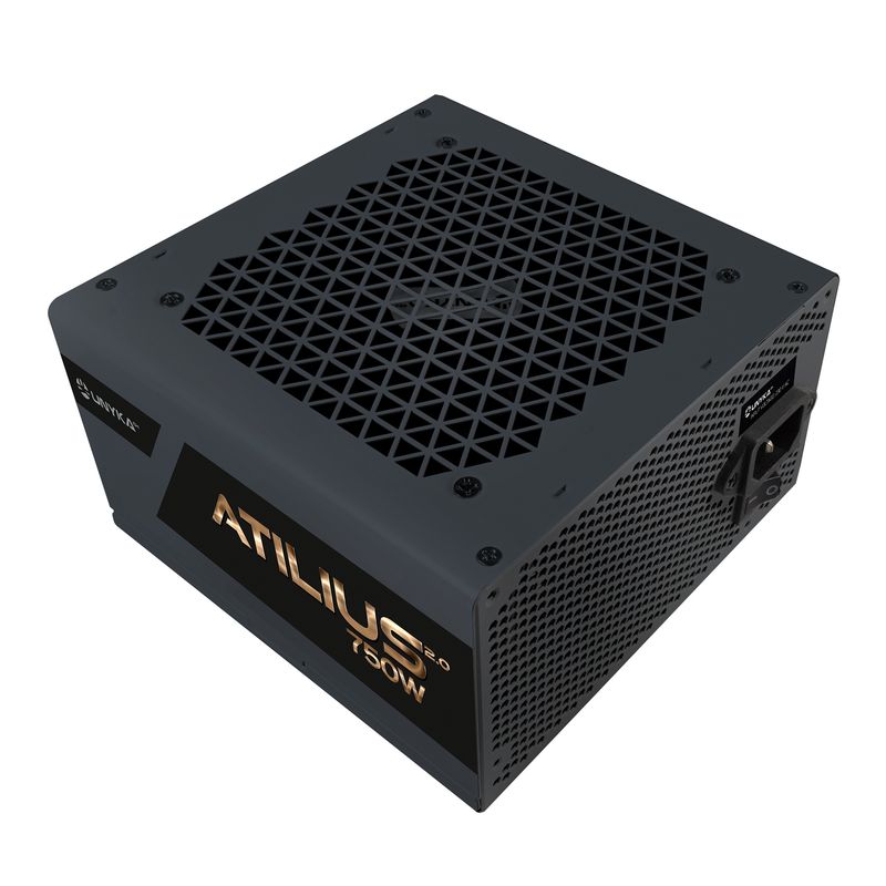 Unykach-Atilius-2.0-Nero-750W-80-Plus-Bronzo-Alimentatore-750W-ATX-2.3---APFC---Ventola-da-120mm