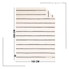 Bugatti-Jacquard-Coperta-Bianco-con-Strisce-di-Lana-150x200cm
