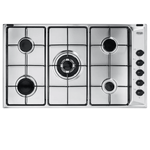 De Longhi YAL 59 DD Piano Cottura 5 Fuochi a Gas 90 cm (1 Bruciatore Tripla Corona) - YAL59DD