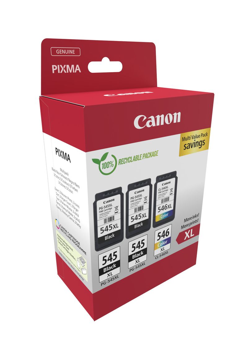 Canon-8286B013-cartuccia-d-inchiostro-3-pz-Originale-Resa-elevata--XL--Nero-Ciano-Magenta-Giallo