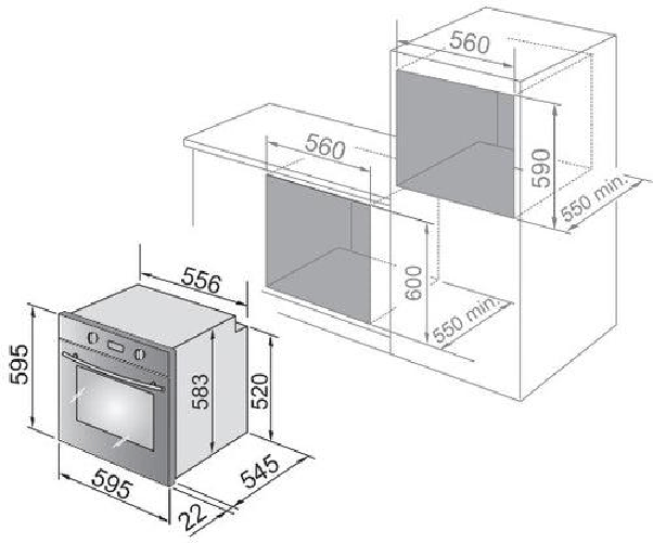 De-Longhi-CM9L-AV-Forno-Elettrico-da-Incasso-Termoventilato-IdroClean-Multifunzione-Colore-Avena-74-L.-Classe-energetica-A---CM9LAV