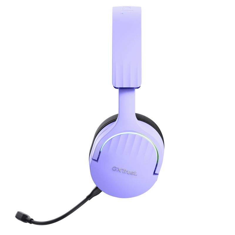 Trust-GXT-491P-FAYZO-Auricolare-Con-cavo-e-senza-cavo-A-Padiglione-Giocare-USB-tipo-A-Bluetooth-Nero-Viola