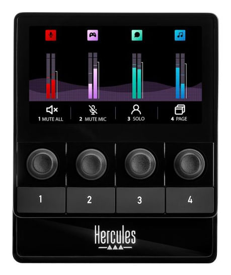 Hercules Stream 100 Nero 4 pulsanti