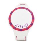 Zitto Watch Active Orologio in Silicone Quadrante Led Waterproof Pearl White 44mm