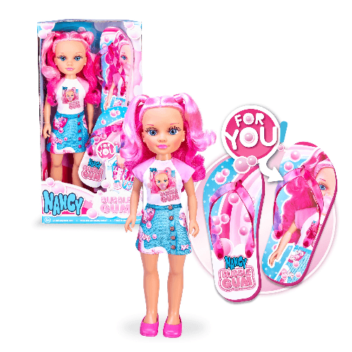Famosa-Bambola-Nancy-Bubble-Gum