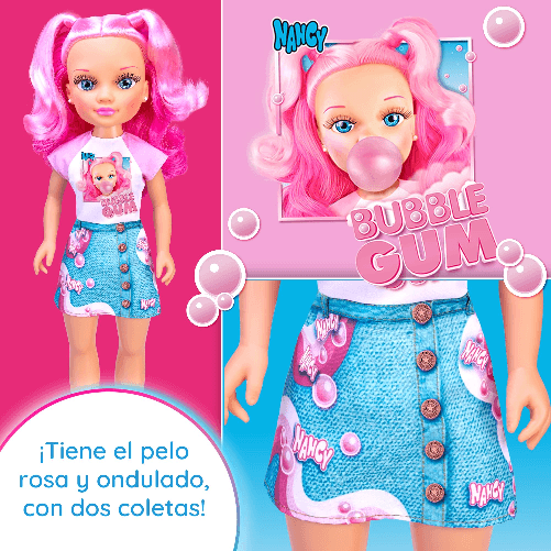 Famosa-Bambola-Nancy-Bubble-Gum
