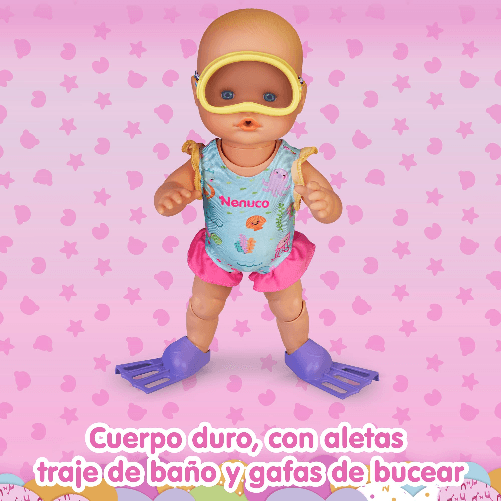 Famosa-Bambola-Nenuco-Impara-ad-Immergersi