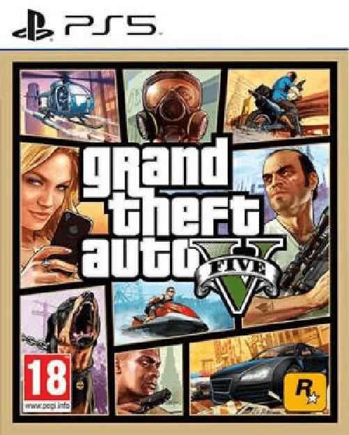 TAKE TWO INTERACTIVE  Sony grand theft auto v (ps5) standard multilingua playstation 5 - 5026555431866