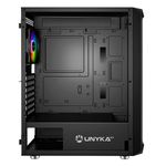 Case-Unykach-Armor-3Gen-ATX-Micro-ATX-ITX---Lato-in-vetro-temperato---USB-A-3.0-USB-C-e-audio---4-ventole-ARGB-da-120