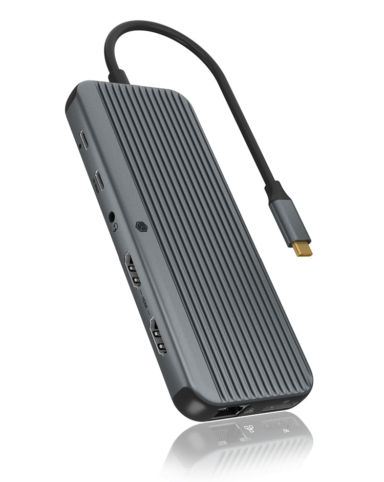 ICY-BOX-IB-DK4060-CPD-Cablato-USB-3.2-Gen-1--3.1-Gen-1--Type-C-Nero-Grigio