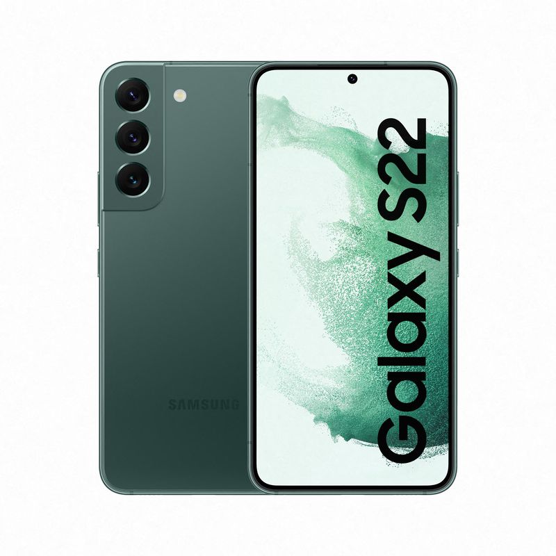 Samsung-Galaxy-S22-5G-8Gb-128Gb-6.1---Amoled-120Hz-Dual-Sim-Green-Tim