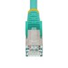 StarTech.com-Cavo-Ethernet-CAT-6a---3m---Acqua---Cavo-di-rete-LAN-Low-Smoke-Zero-Halogen--LSZH----10GbE-500MHz-100W-PoE-----Cavo-patch-schermato-S-FTP-RJ45-antigroviglio--NLAQ-3M-CAT6A-PATCH-