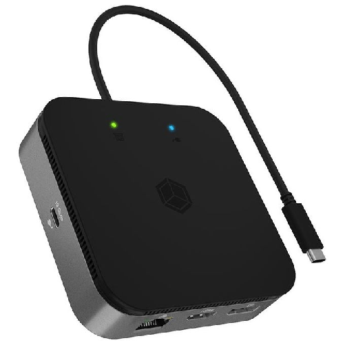ICY BOX IB-DK408-C41 Cablato USB4 Antracite