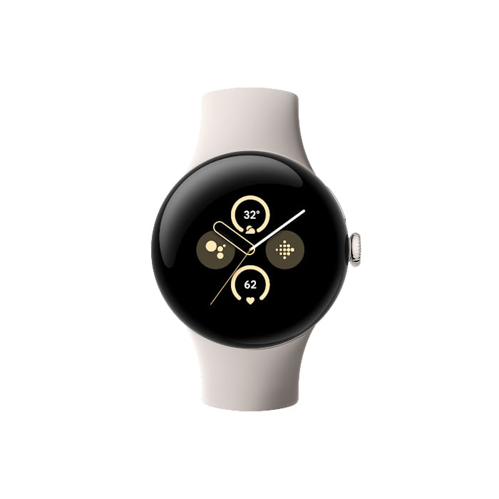 Google-Pixel-Watch-2-AMOLED-41-mm-Digitale-Touch-screen-Argento-Wi-Fi-GPS--satellitare-