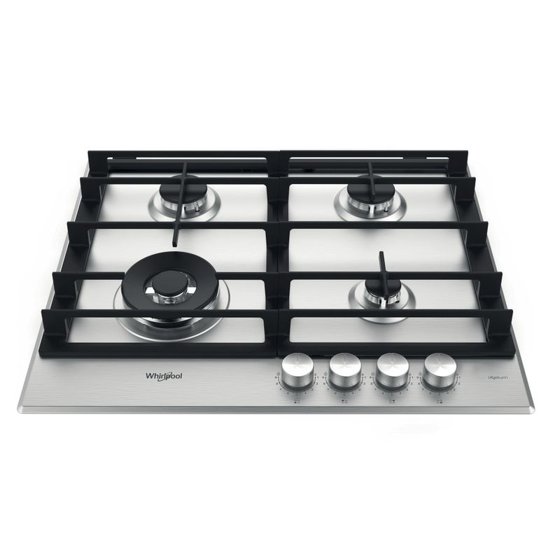 Whirlpool-GMWL-628-IXL-Acciaio-inossidabile-Da-incasso-59-cm-Gas-4-Fornello-i-