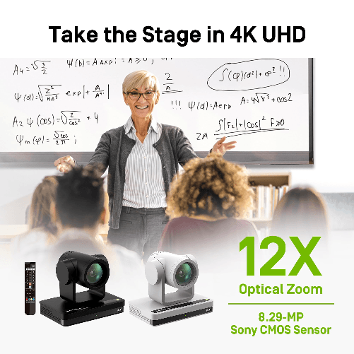 Ipevo-VC-Z4K-UHD-4K-PTZ-Telecamera-per-Videoconferenza-Nero
