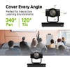 Ipevo-VC-Z4K-UHD-4K-PTZ-Telecamera-per-Videoconferenza-Nero