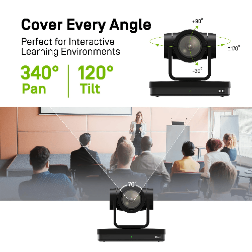 Ipevo-VC-Z4K-UHD-4K-PTZ-Telecamera-per-Videoconferenza-Nero