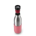 EMSA-Bludrop-Sleeve-N3110800-borraccia-Fitness-Sport-500-ml-Stainless-steel-Corallo-Stainless-steel