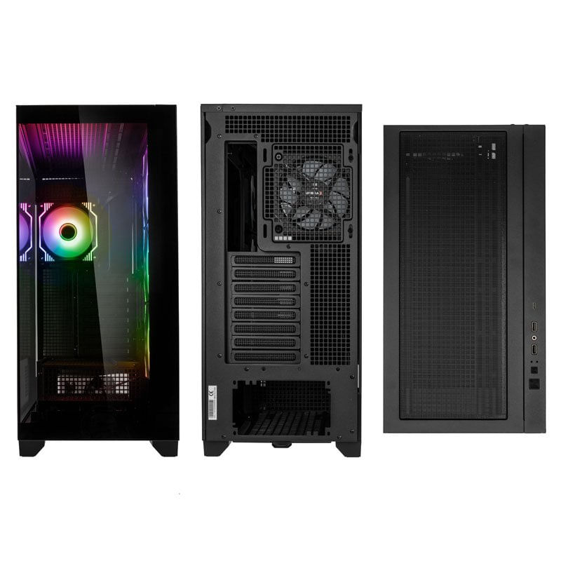 Kolink-Unity-Arena-ARGB-Case-Mid-Tower-Vetro-Temperato-No-Power-minITX-mATX-E-ATX-ATX