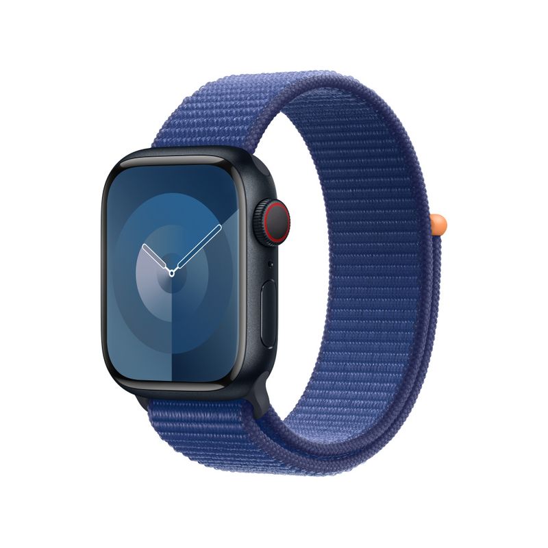 Apple-MW4L3ZM-A-accessorio-indossabile-intelligente-Band-Blu-Nylon-Poliestere-riciclato-Spandex