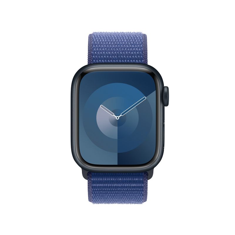 Apple-MW4L3ZM-A-accessorio-indossabile-intelligente-Band-Blu-Nylon-Poliestere-riciclato-Spandex