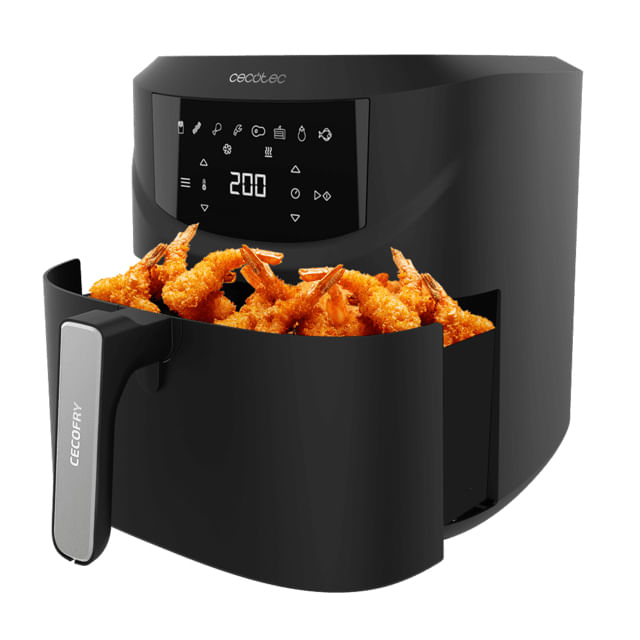 Cecotec-Cecofry-Absolute-7600-Singolo-76-L-Indipendente-2000-W-Friggitrice-ad-aria-calda-Nero