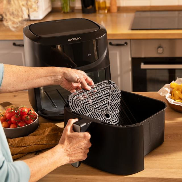 Cecotec-Cecofry-Absolute-7600-Singolo-76-L-Indipendente-2000-W-Friggitrice-ad-aria-calda-Nero