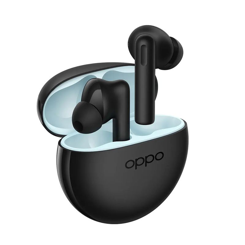 OPPO-Enco-Buds2-Auricolari-True-Wireless-Bluetooth-5.2-in-ear-Cancellazione-rumore-in-chiamata-Comandi-Touch-Audio-Binaurale-Compatibili-Android---iOS--Versione-Italiana--Midnight-Black
