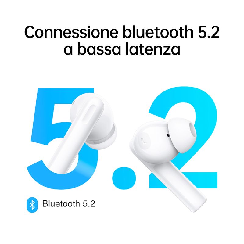 OPPO-Enco-Buds2-Auricolari-True-Wireless-Bluetooth-5.2-in-ear-Cancellazione-rumore-in-chiamata-Comandi-Touch-Audio-Binaurale-Compatibili-Android---iOS--Versione-Italiana--Midnight-Black