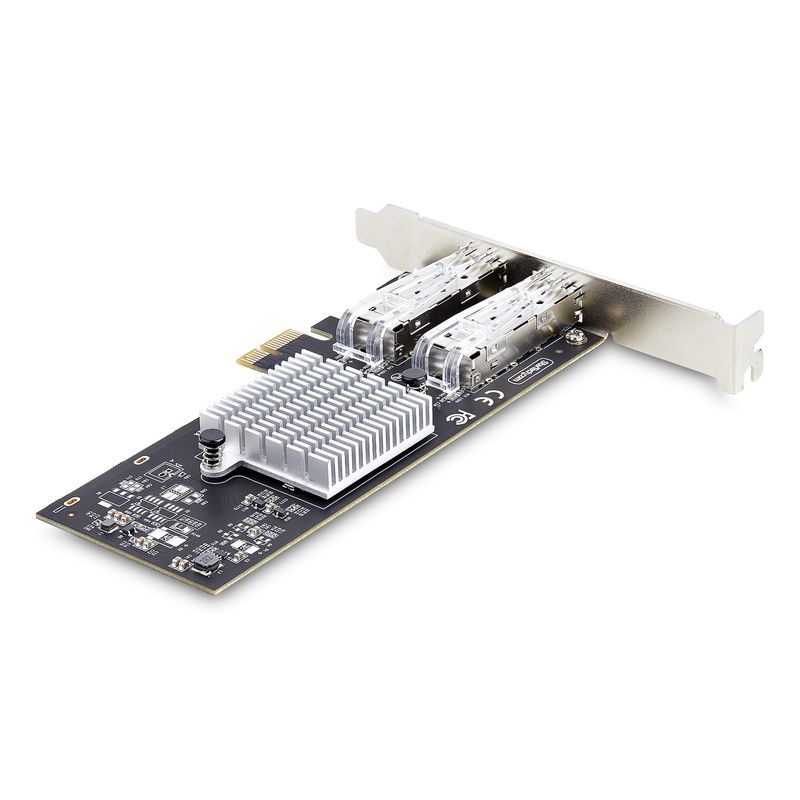 StarTech.com-Scheda-di-rete-SFP-GbE-a-2-Porte-PCIe-2.1-x1-Intel-I210-IS-Controller-1000BASE-rame-fibra-ottica-NIC-Gigabit-Ethernet-backplane-desktop-server---Windows-e-Linux--P011GI-NETWORK-CARD-