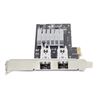 StarTech.com-Scheda-di-rete-SFP-GbE-a-2-Porte-PCIe-2.1-x1-Intel-I210-IS-Controller-1000BASE-rame-fibra-ottica-NIC-Gigabit-Ethernet-backplane-desktop-server---Windows-e-Linux--P011GI-NETWORK-CARD-