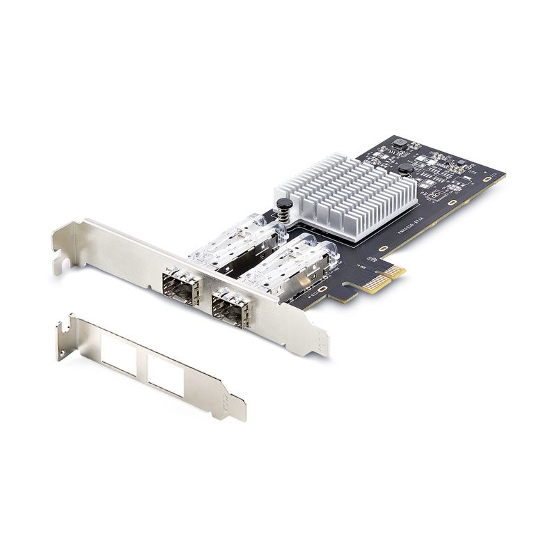 StarTech.com-Scheda-di-rete-SFP-GbE-a-2-Porte-PCIe-2.1-x1-Intel-I210-IS-Controller-1000BASE-rame-fibra-ottica-NIC-Gigabit-Ethernet-backplane-desktop-server---Windows-e-Linux--P011GI-NETWORK-CARD-
