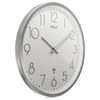 Mebus-19776-Orologio-da-Parete-Radiocontrollato-Argento-Bianco