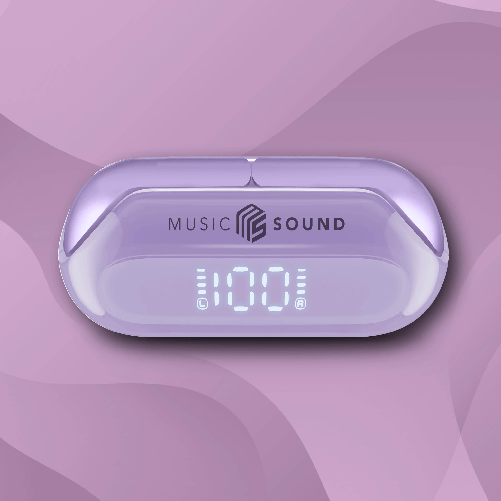 Cellular-Line-Music-Sound-Auricolare-Bluetooth-TWS-SLIDE-Wireless-Design-In-Ear-Dotato-di-Display-Le