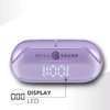 Cellular-Line-Music-Sound-Auricolare-Bluetooth-TWS-SLIDE-Wireless-Design-In-Ear-Dotato-di-Display-Le