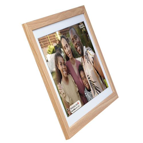 Denver-Frameo-PFF-2162LW-Cornice-Digitale-21.5---Legno-Chiaro