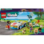 LEGO Friends 42609 Auto Elettrica e Caricabatterie