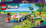 LEGO-Friends-42609-Auto-Elettrica-e-Caricabatterie-Giochi-per-Bambini-di-6--Anni-con-Macchina-Giocattolo-e-2-Mini-Bamboline