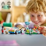 LEGO-Friends-42609-Auto-Elettrica-e-Caricabatterie-Giochi-per-Bambini-di-6--Anni-con-Macchina-Giocattolo-e-2-Mini-Bamboline