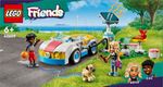 LEGO-Friends-42609-Auto-Elettrica-e-Caricabatterie-Giochi-per-Bambini-di-6--Anni-con-Macchina-Giocattolo-e-2-Mini-Bamboline