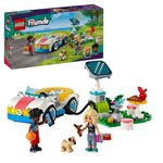 LEGO-Friends-42609-Auto-Elettrica-e-Caricabatterie-Giochi-per-Bambini-di-6--Anni-con-Macchina-Giocattolo-e-2-Mini-Bamboline