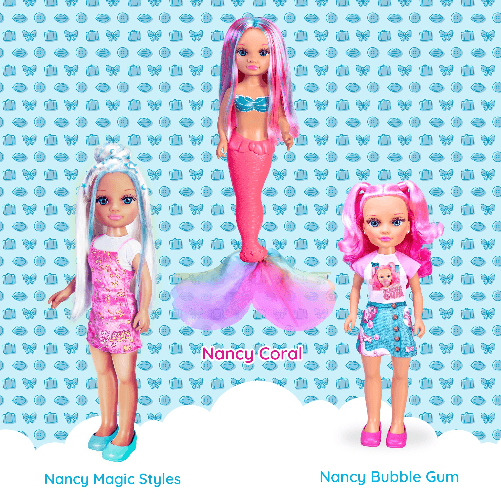 Famosa-Bambola-Nancy-Sirenetta-Coral