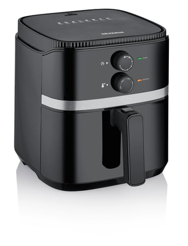 Severin-FR-2452-friggitrice-Singolo-43-L-Indipendente-1500-W-Friggitrice-ad-aria-calda-Nero-Argento