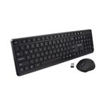 V7 Tastiera e Mouse Pro Wireless Qwerty US English Lasered Keycap