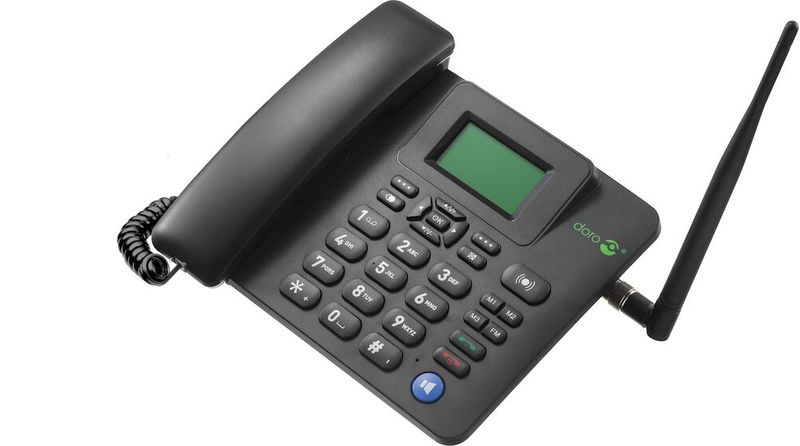 Doro-4100H-telefono-IP-Nero-LCD