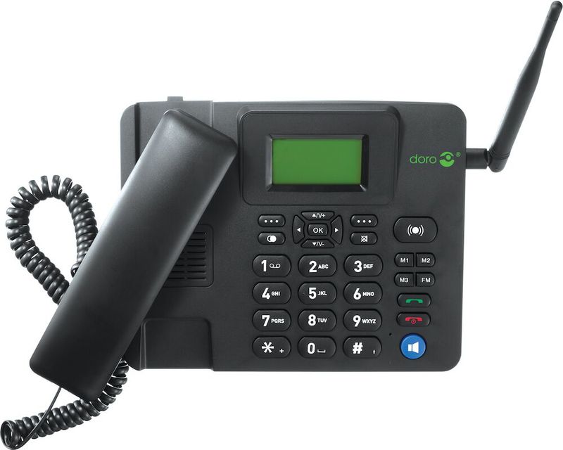 Doro-4100H-telefono-IP-Nero-LCD