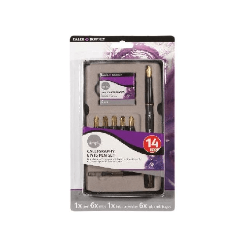 Daler-Rowney-Calligrafia-Simply-14-Pezzi