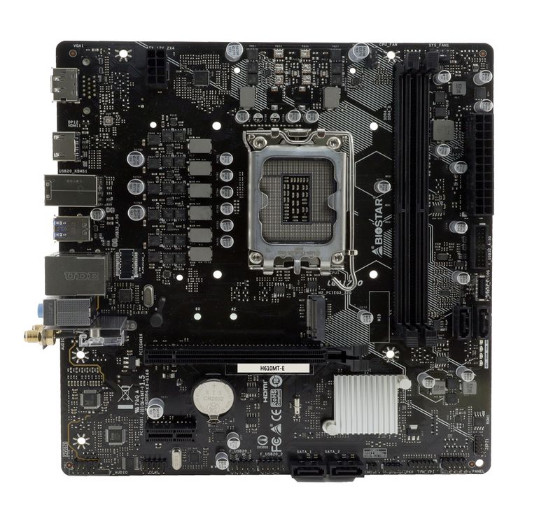 Biostar-H610MT-E-scheda-madre-Intel-H610-LGA-1700-micro-ATX