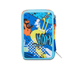 Seven-SJ-Gang-Astuccio-Scuola-3-Zip-Blu-TrickyLed